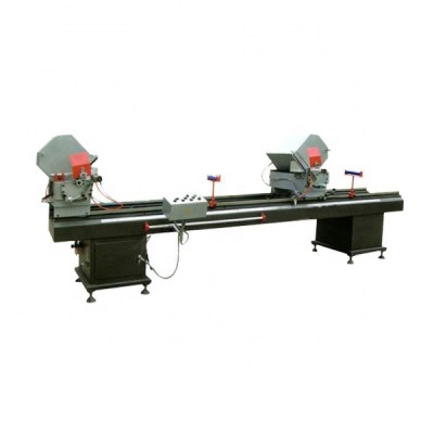 Upvc window making machine double head cutting saw machine PVC mitre cutting saw