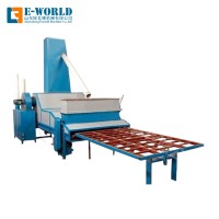 Horizontal glass sandblasting machine   for  sandblasting  glass