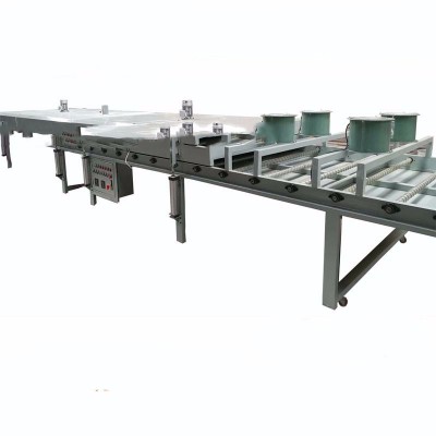 Automatic printing machine with IR and UV drying machine