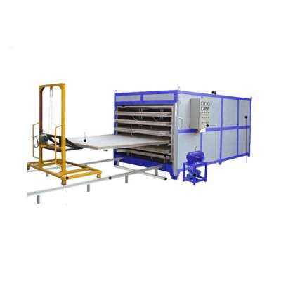 curved laminated glass machine