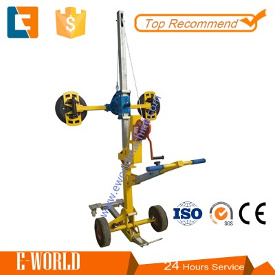 Portable glass moveable vacuum lifter