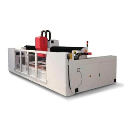 CNC Glass Processing Center With Automatically Changing Tools